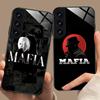 Итальянская мафия Чехол для телефона для Samsung Galaxy S26 S25 S24 S23 S22 S21 S20 Note20 Plus FE Ultra Защитная крышка из стекла