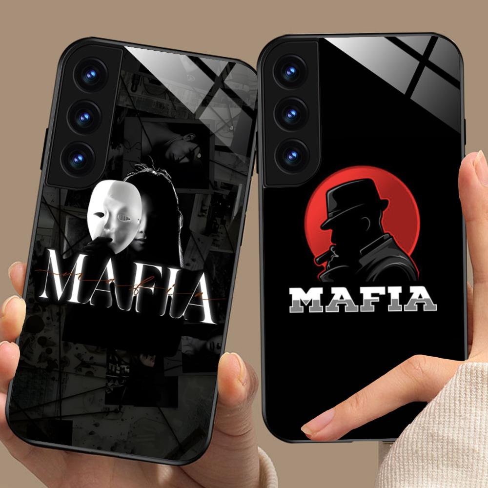 Итальянская мафия Чехол для телефона для Samsung Galaxy S26 S25 S24 S23 S22 S21 S20 Note20 Plus FE Ultra Защитная крышка из стекла