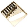 Wilkinson WOT02 String Pitch Vintage Telecaster бридж с латунными седлами для TL Electric Gold 10,8 мм 6-позиционная гитара,
