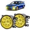 Противотуманные фары 3,5 дюйма OEM 19606300 Для SUBARU WRX 2015- Передний бампер Противотуманные фары Левая правая сборки водителя и пассажира Луч противотуманной фары, 3500K Золотистый