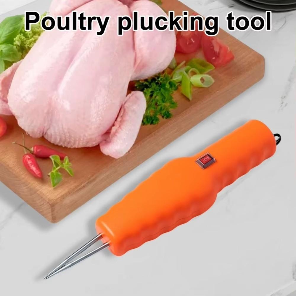 Powerful Motor Electric Poultry Plucker Ergonomic Feather Removal Plucker Poultry Processing