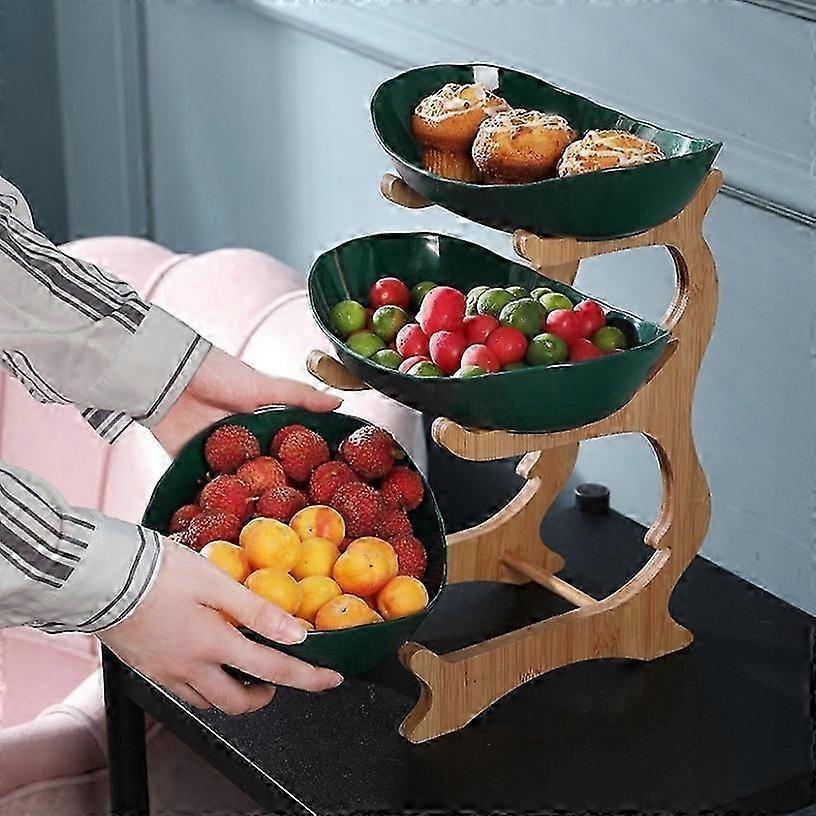 Fruit Basket Brown, Green