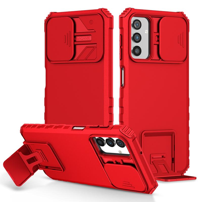 Противоударный кронштейн-держатель, бронированные чехлы для телефонов Samsung Galaxy A13 A23 A33 A53 A73, силиконовый бампер, задняя крышка