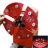 Cole Set Wooden Lining for Bowl, Professional Accessories, Workpiece Bracket Made of Aluminum Alloy,