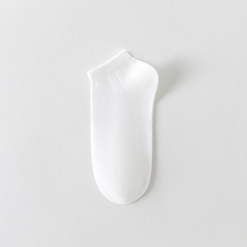 Женские летние тонкие хлопковые носки-следки против скольжения, дезодорирующие, впитывающие пот, дышащие, с пяткой