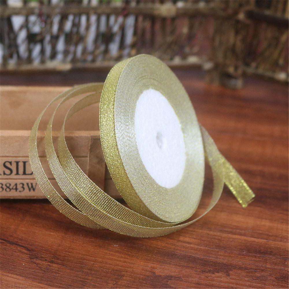 25 Yard 6mm Party Supplies Decorative Materials DIY Ribbon Silk Satin New Handmade  Handmade