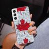Canada Maple Leaf Flag Phnoe Case for Samsung Galaxy S25 S23 S24 Ultra S22 Plus S21 S20 FE S10 S25Ultra S23U Unique Cover Coque