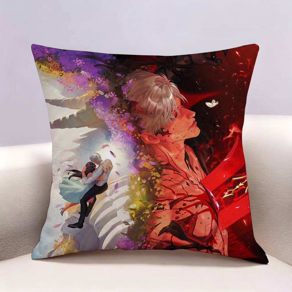 Game LLove and Deepspace Doublesided print Pillow Case Pattern Printed Pillowcase For Living Room Sofa Cushion Cover