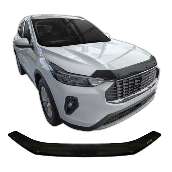 SCOUTT | Bra Capot Déflecteur Protection Pour Ford Kuga Depuis 2020, Aérodynamique, Assemblage Facile, Aucun perçage requis