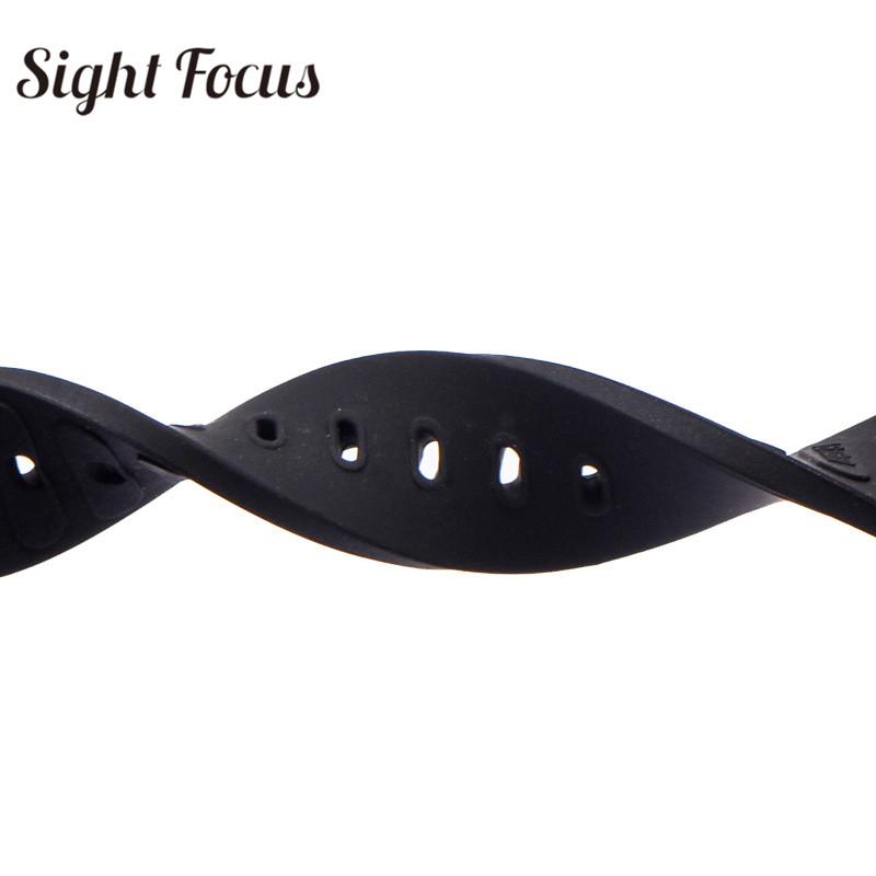 25x16мм Ремешок для часов IWC Aquatimer Запасной ремешок IW354807 Браслет для мужчин Черный Силиконовый Резиновый Ремень Пряжка-застежка Masculino