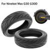 10 Inch 60/70-6.5 Electric Scooter Tubeless Tyre Thicken Explosion Proof Replacement No Inflation Tire for Ninebot Max G30 G30D