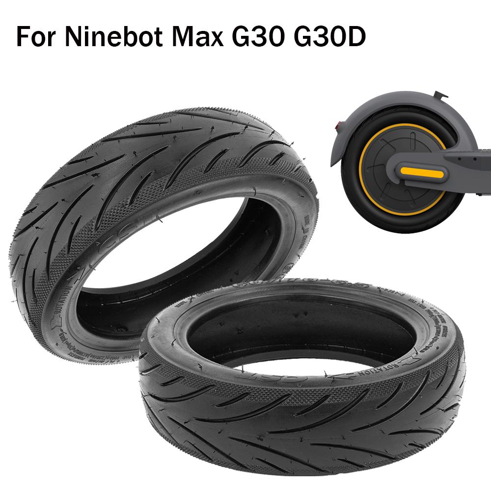 10-дюймовая бескамерная шина для электрического скутера 60/70-6,5, утолщенная взрывозащищенная замена без накачивания шины для Ninebot Max G30 G30D