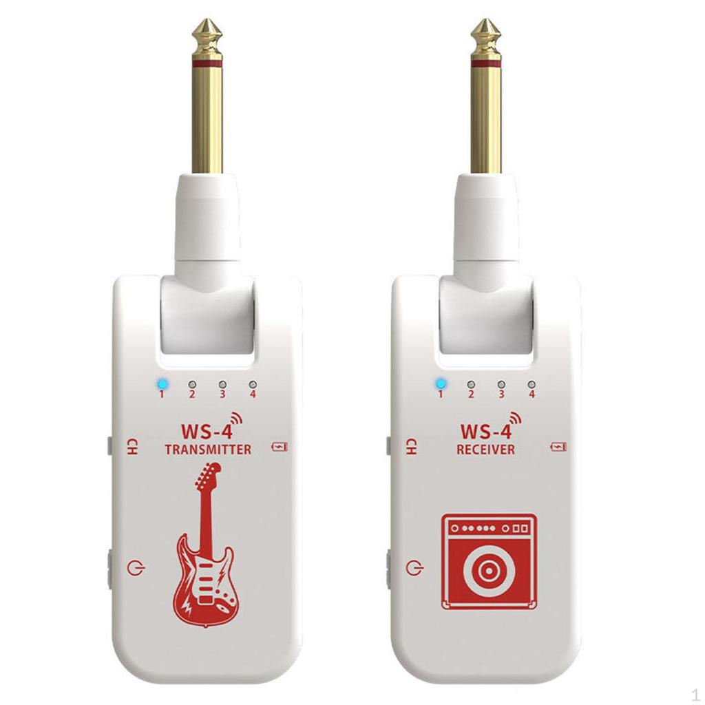 2.4G Беспроводная гитарная система 8 каналов аудиопередатчик и приемник для баса