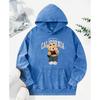 Los Angeles California Street Bear Print Women Hoody Pocket Fashion Pullover Casual Oversized Hoodie Cotton Clothes