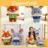 Zootopia Fox Plush Toy Cute Cartoon Girls Children Bedtime Buddy Gift Holiday
