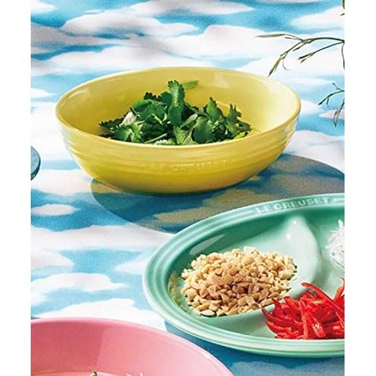 Овальная сервировочная миска Le Creuset 17 см Морской синий Термостойкая Холодостойкая Совместима с микроволновой печью