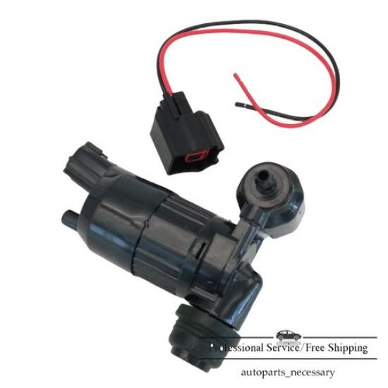 NEW Windshield Washer Pump with Connector For Ford 2011-19 Fiesta 2009-19 FLEX