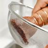 1Pc palm brush that does not damage or stick to pots can be used as a kitchen soft bristled cleaning brush for dishwashing