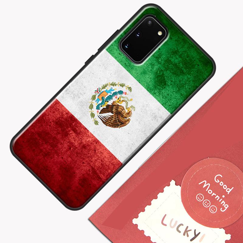 Mexico Mexican Flag Phone Case For Samsung Galaxy S26 S25 S24 S20 S21 S22 S23 Ultra S10 Plus S25 FE Cover Shell