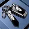 New 2026 Car Sticker Ford New 2025 Hot Zinc Alloy Car Smart Key Case Cover Keyless Shell for Ford Fusion Mustang Kuga Ecosport E