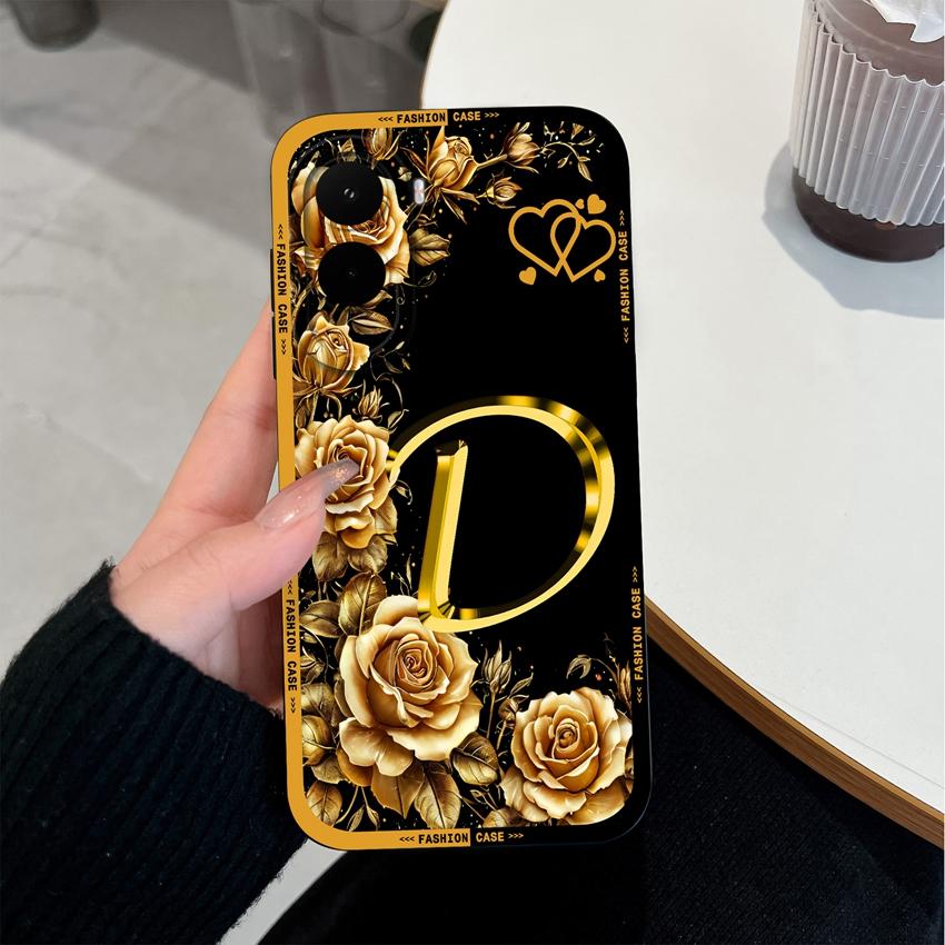 Чехол для Xiaomi Poco M7 M6 M5 M4 M3 M2 Pro M5s, модный, с буквами и узорами, квадратный, мягкий, матовый, силиконовый, противоударный, для Xiaomi.