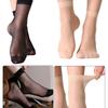 10 Pairs Socks Simplicity Solid Color Breathability Ultrathin Summer Nylon Short Socks Skin Color
