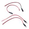 Кабель 18AWG DC5.5x2.1мм 5.5x2.1 Штекерные/Гнездовые разъемы Провод Адаптер Линия для Светодиодной Подсветки Камеры Видеонаблюдения