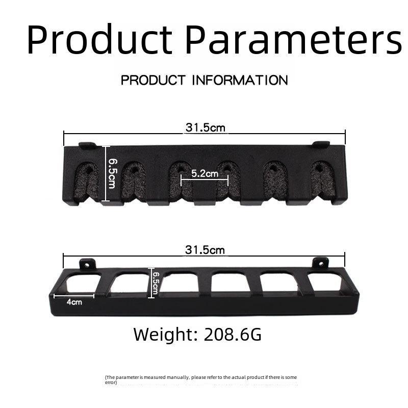 Настенная вертикальная стойка для удочек Sea, Rocky и Luya