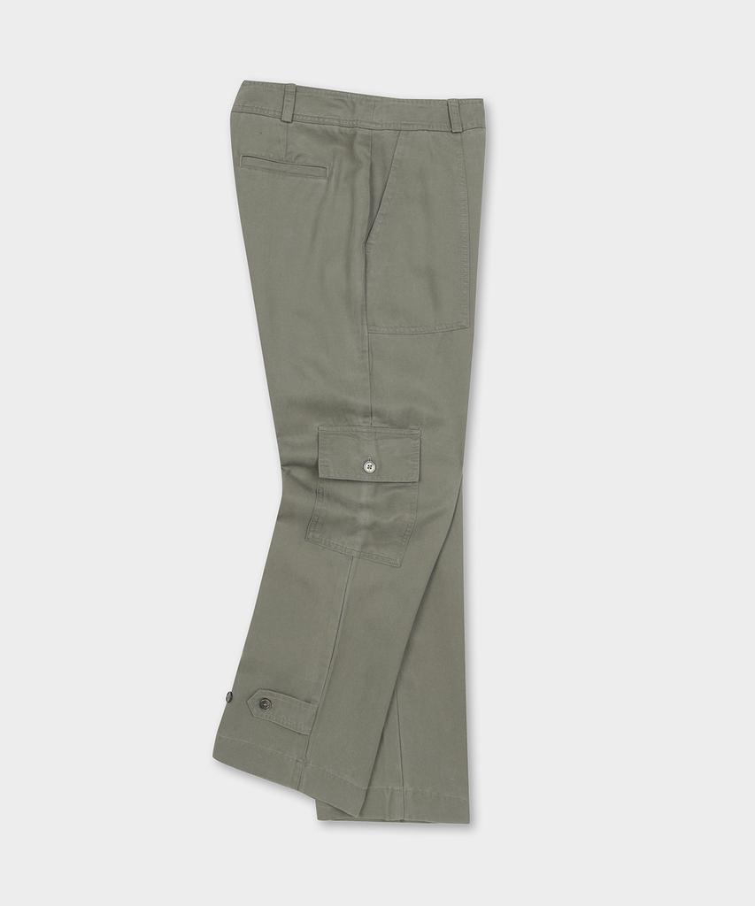 BROOKS BROTHERS [Женские] Хлопковые брюки в стиле utility (оливковый) (Bbpcwm9413Kfs)