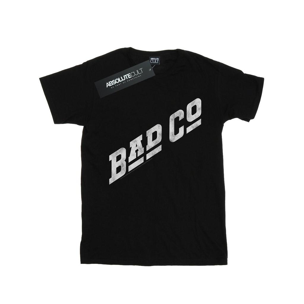 Bad Company Mens Distressed Logo T-Shirt