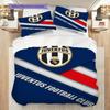 Juventus Football Club Pride Bedding (1 * duvet cover + 2 * pillowcase, without core) Duvet cover and pillowcase Bedding set Christmas birthday gift
