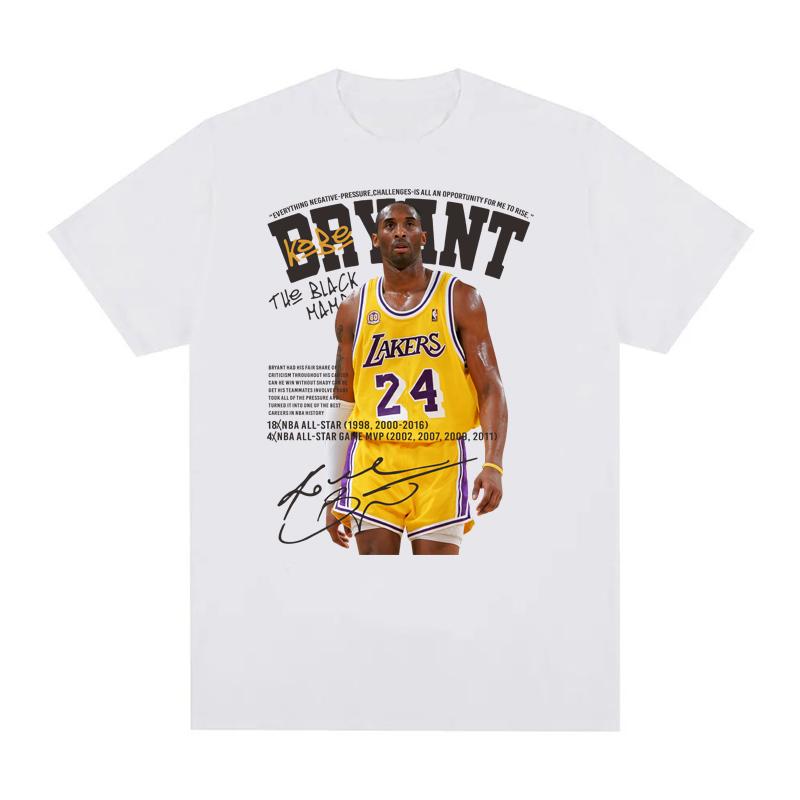 Футболка Kobe Cool Streetwear для мужчин и женщин, модная хип-хоп чистая футболка для мужчин, размер ЕС, футболки