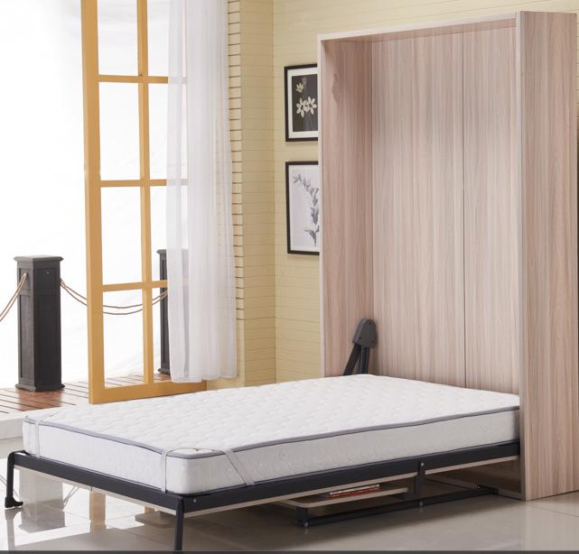 Invisible Wall Bed Hardware Kit with Flip-Down Desk Style