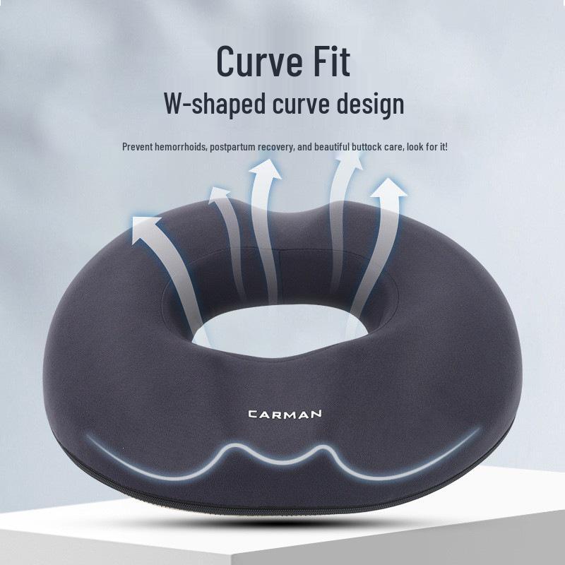 Ergonomic Hemorrhoid & Pregnancy Seat Cushion for Tailbone and Buttocks Relief – All-Season Comfort