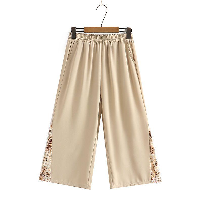 Женские костюмы из 2 предметов, женские рубашки и топы среднего возраста, летние комплекты для мам, футболка с короткими рукавами + брюки