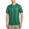 Dri-Fit Команда Чжэцзян Домашняя Версия для Фанатов Быстросохнущая Футболка для Футбола с Круглым Вырезом и Коротким Рукавом Мужские Топы IQ0496-341