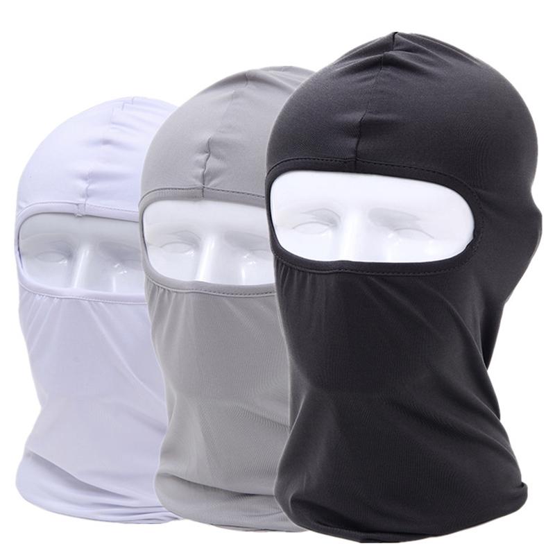Men Women Summer Balaclava Sun Uv Face Shield Full Face Cover Neck Hood Headwrap