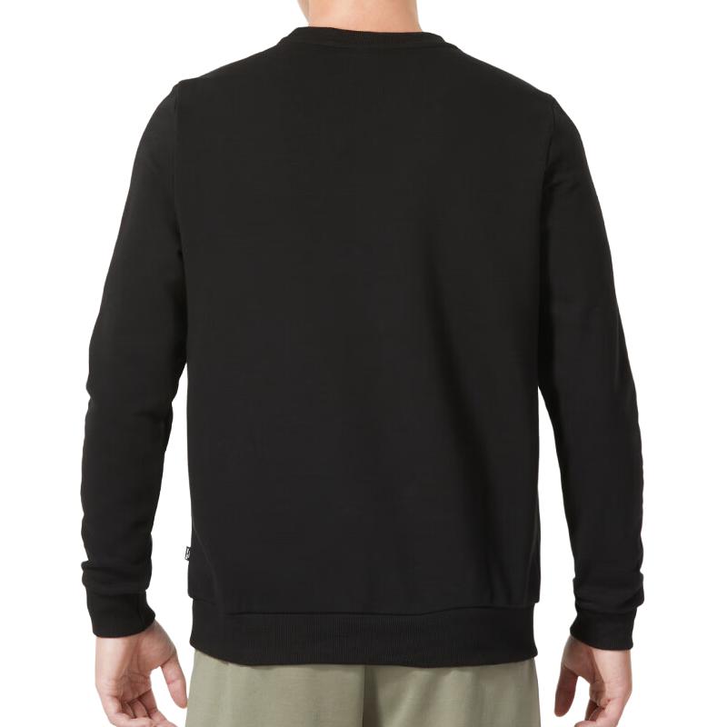 Puma Удобная толстовка с принтом букв, мужская, черная 673862-01