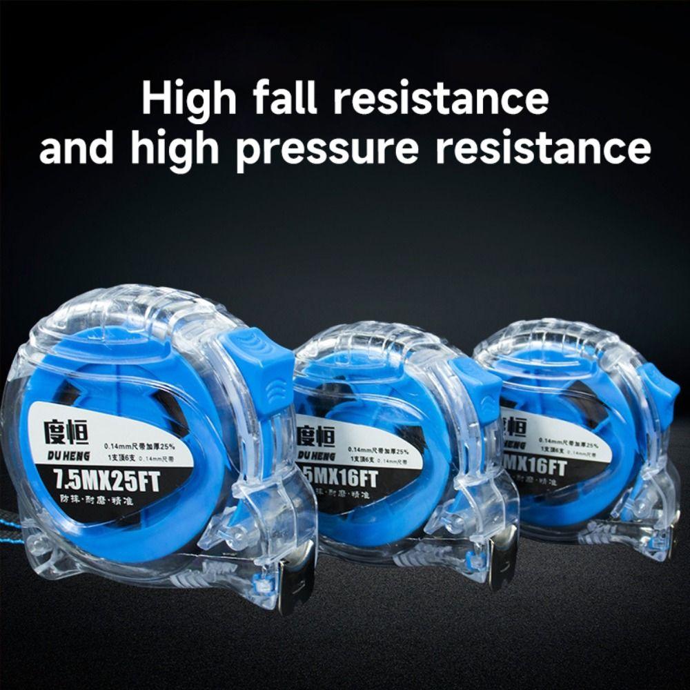 Wear-Resistant Measuring Tape Drop-Resistant Carpentry Ruler Portable Tape Measure