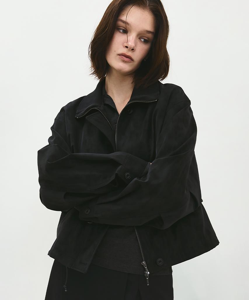 ROUGH SIDE WHITE LABEL Glide Jacket Crow