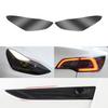 Для Tesla Model 3 YSX TPU Blackened Headlight Paillight Foglight Protective Film Headlight Pills Changeing Color