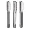 Uxcell Metric Hand Tap M16 X Thread High Speed Steel Hand Threading Tapping Tool Kit Set, 2, Taper/Plug/Bottom Taps,