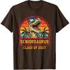 Seniorsaurus Class of 2027 Senior Funny Seniors 2027 T-Shirt
