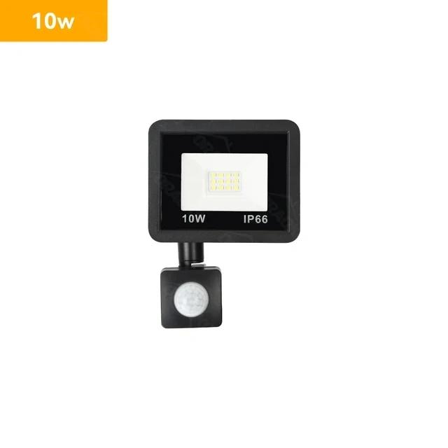 Светодиодный прожектор PIR датчик движения белый/теплый белый IP66 AC220V наружный прожектор SMD2835 наружное освещение напольный светильник