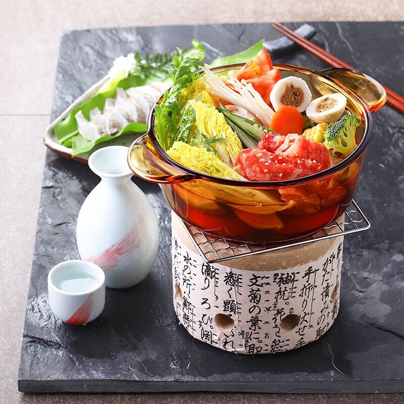 Corning VISIONS Crystal Transparent Pot