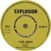 7inch Record NEVILLE WILLOUGHBY - I Love Jamaica EX2057 Explosion 1971 UK Reggae, Ska & Dub Used