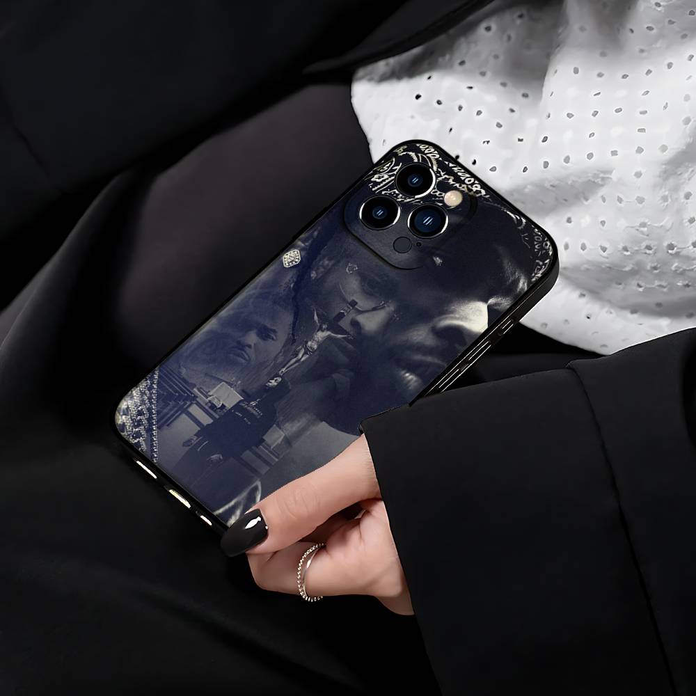 Чехол для телефона с изображением известного рэпера Pop Smoke для IPhone 17 15 Pro Max 14 Pro 12 11 13 Mini X XR XS 16 Plus SE Задняя крышка