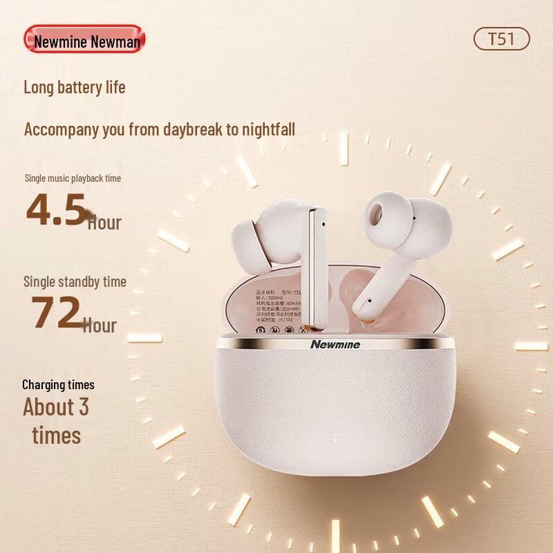 Newman T51 In-Ear Wireless Bluetooth Headphones