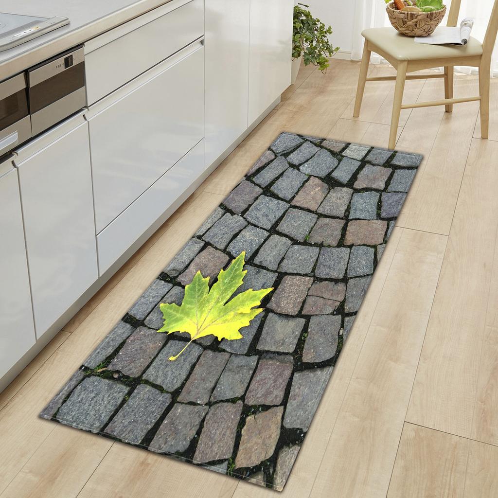 Мраморный Коврик для Ванной Нескользящий Придверный Коврик для Ванной Впитывающий Коврик для Пола Кухонный Грязеотталкивающий Длинный Ковер для Гостиной