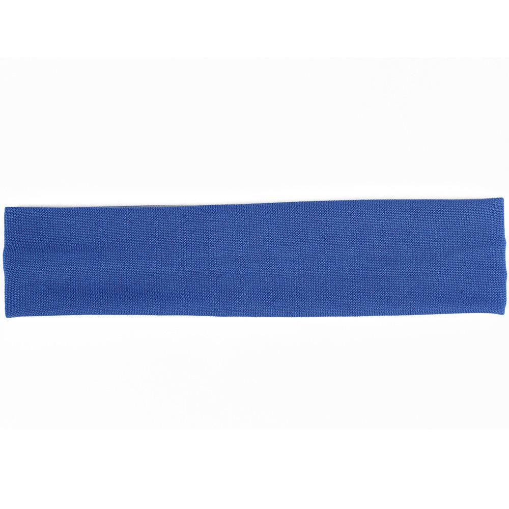Популярная однотонная высокоэластичная спортивная повязка на голову для йоги, фитнеса, бега и впитывания пота